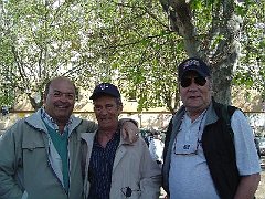 NIMES 2008 002 JEANNOT DIAZ MARCEL SANCHEZ ET FRANCOIS SANCHEZ